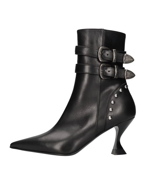 Leather ankle boots STRATEGIA | A5441 TALCONERO